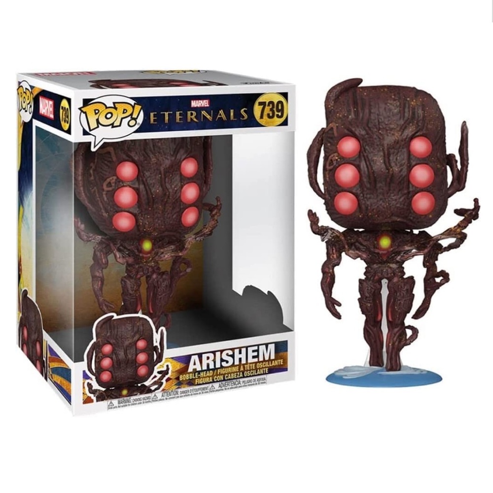 Jumbo Funko POP!: MARVEL ETERNALS- 10" Arishem (#739)